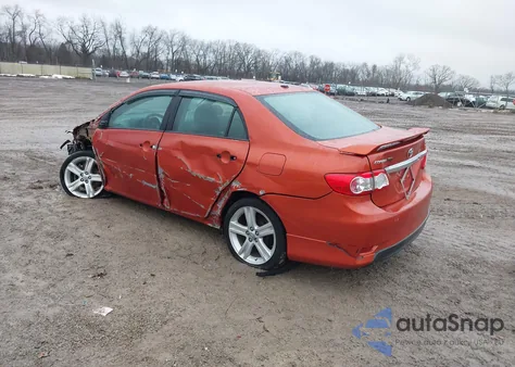 2013 Toyota Corolla S Special Edition из США, поврежденный, VIN 2T1BU4EE1DC074970